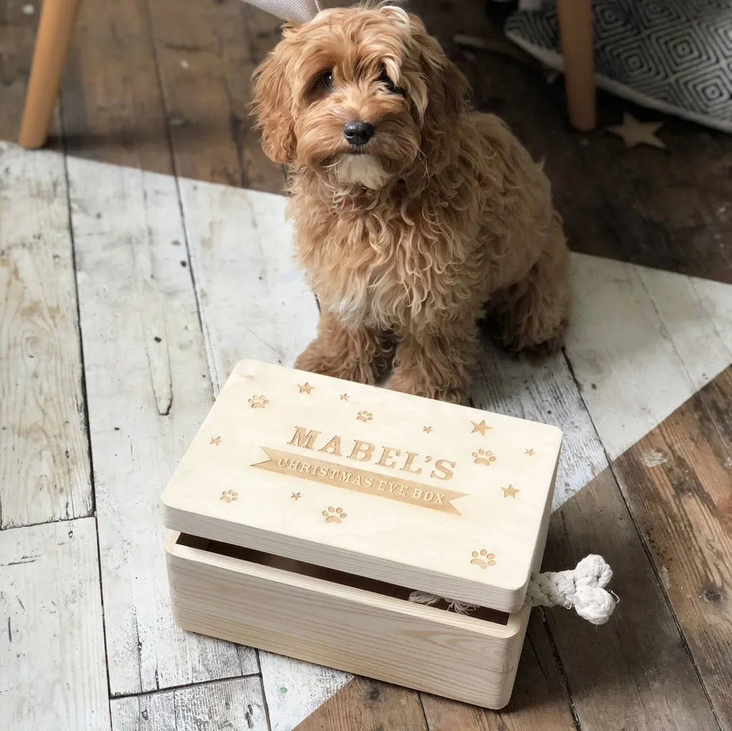 Personalised Pet Christmas Eve Box