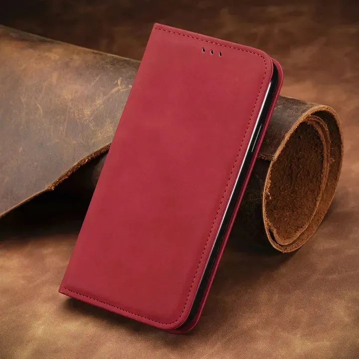 Premium Leather Flip Case for OPPO Find X5 Lite & X3 Pro - Stylish Wallet Cover