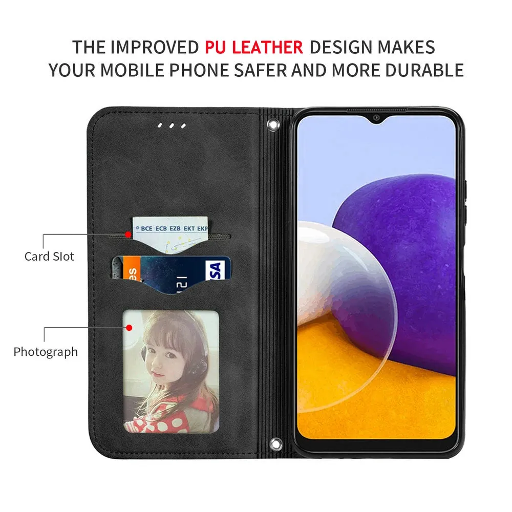 Premium Leather Flip Case for OPPO Find X5 Lite & X3 Pro - Stylish Wallet Cover