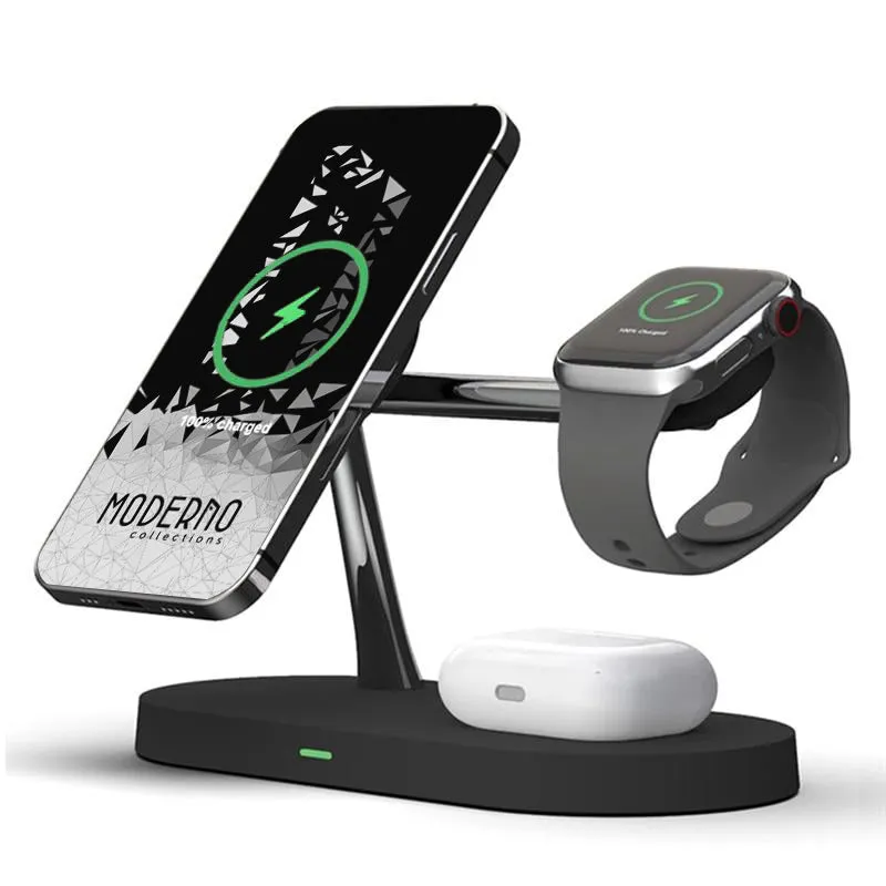 Premium MagSafe 3 in 1 Fast Wireless Charging Stand