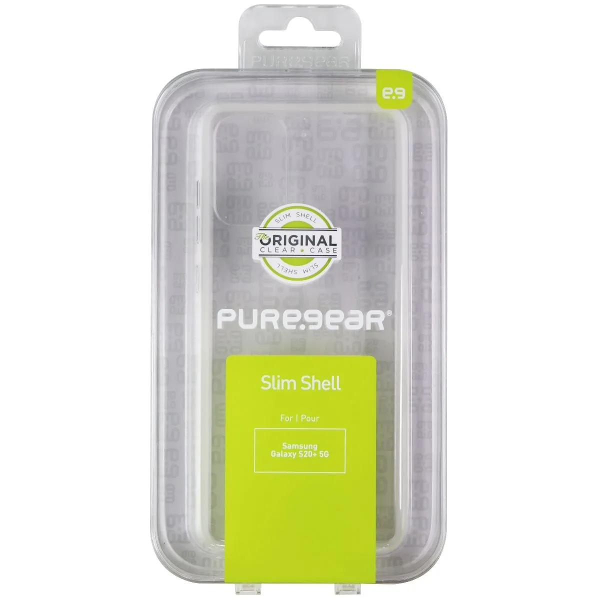 PureGear Slim Shell Series Hard Case for Samsung Galaxy S20  5G - Clear/Frost