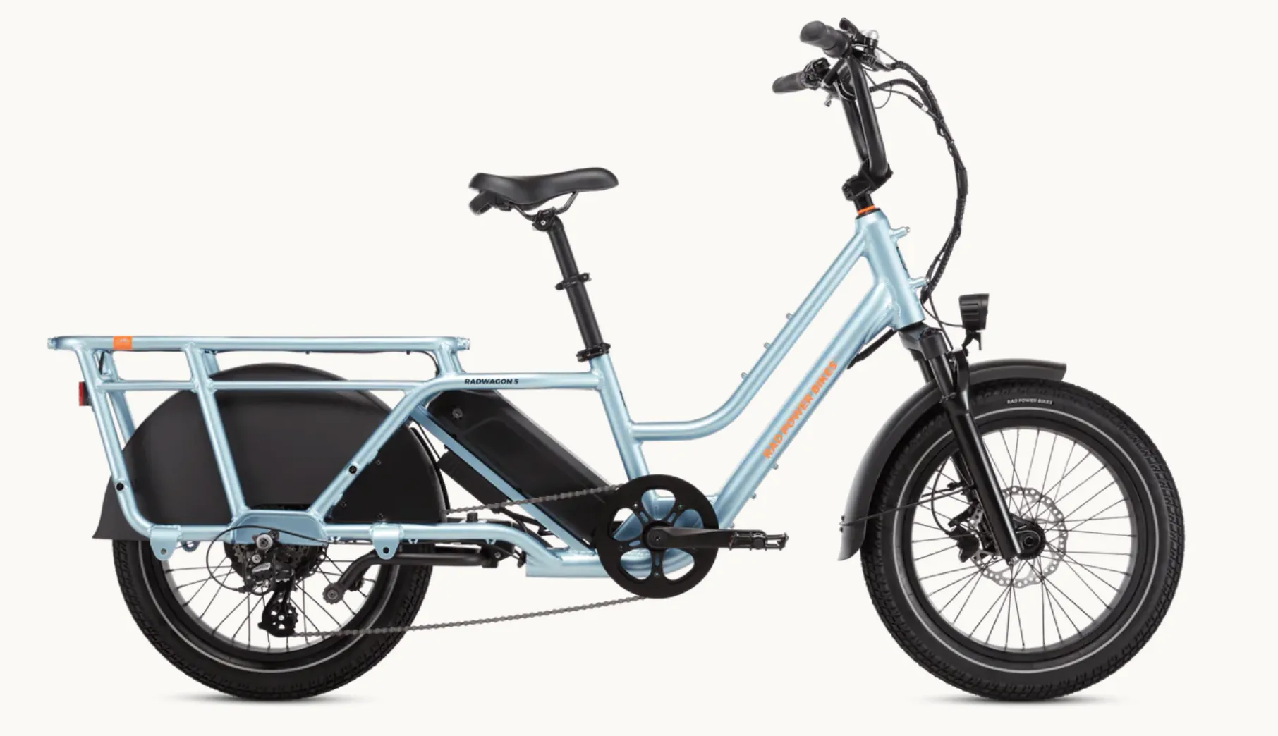 Rad Power Bikes RadWagon 5 Electric Cargo Bike BONUS Battery