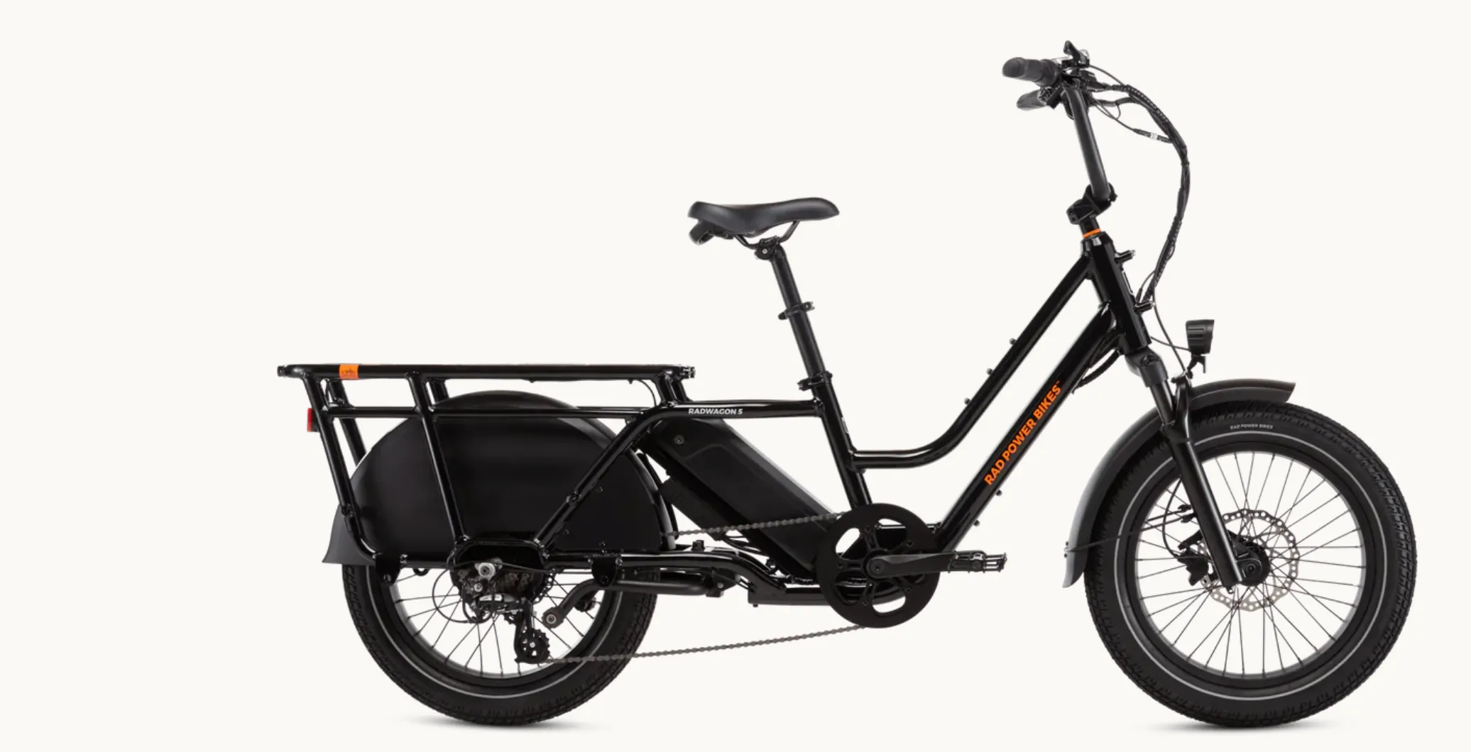 Rad Power Bikes RadWagon 5 Electric Cargo Bike BONUS Battery