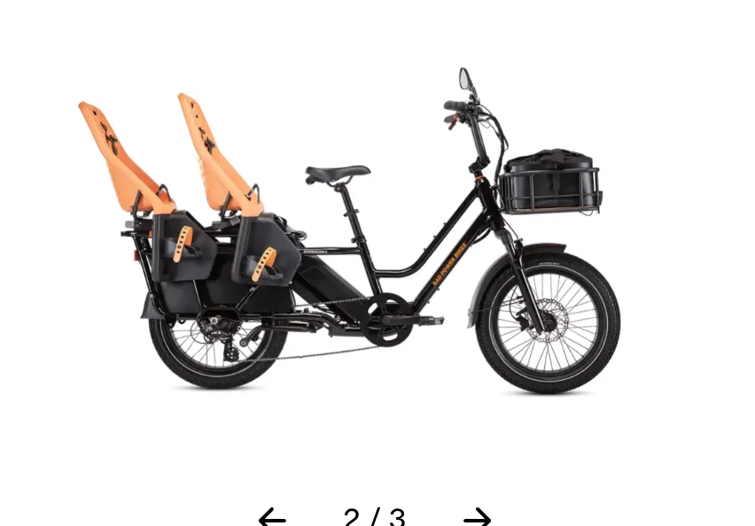 Rad Power Bikes RadWagon 5 Electric Cargo Bike BONUS Battery