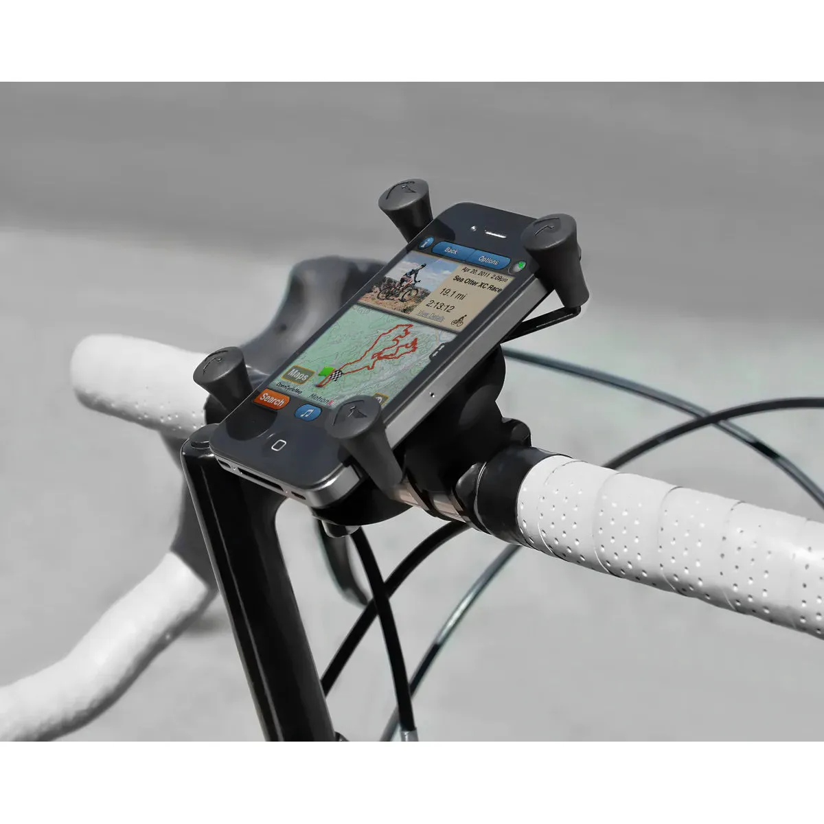 Ram X-Grip Phone Mount w/ RAM EZ-On/Off Bicycle Base | RAP-274-1-UN7