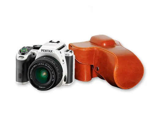 Retro Pentax K-S2 Camera Leather Case