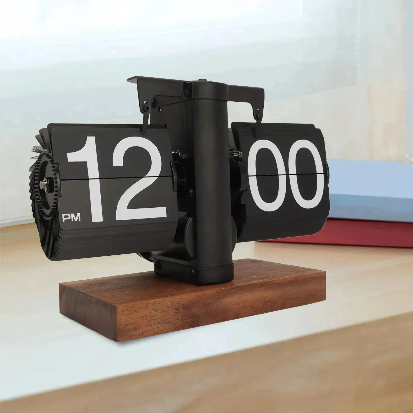 RetroFlip Clock - Vintage Automatik Digital Flip Page Uhr