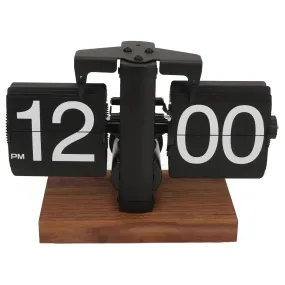 RetroFlip Clock - Vintage Automatik Digital Flip Page Uhr