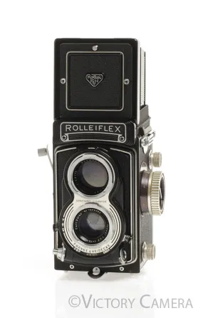 Rollei Rolleiflex T TLR Medium Format Film Camera w/ Zeiss 75mm F3.5 Lens [EX ]