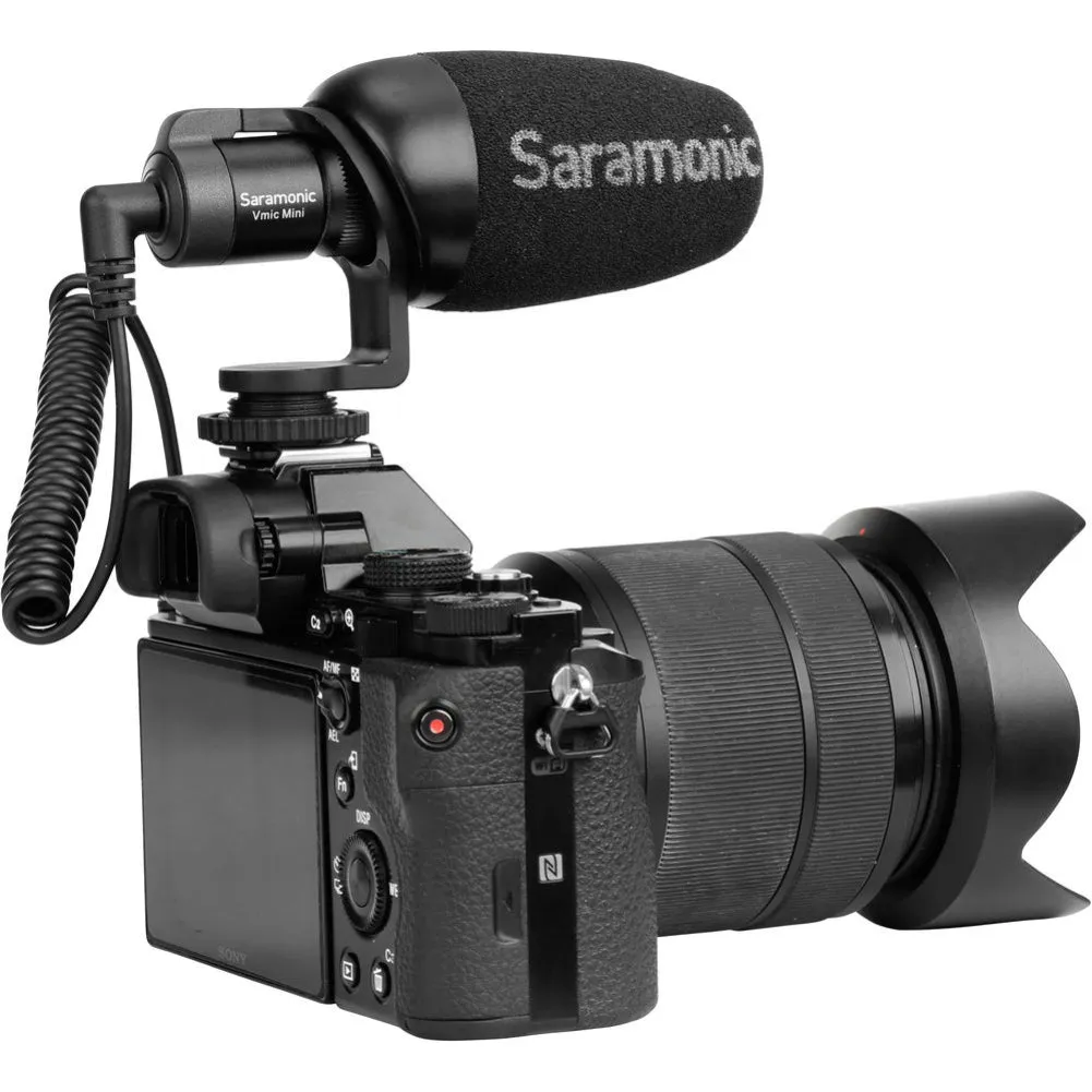 Saramonic Vmic Mini Ultracompact Camera-Mount Shotgun Microphone