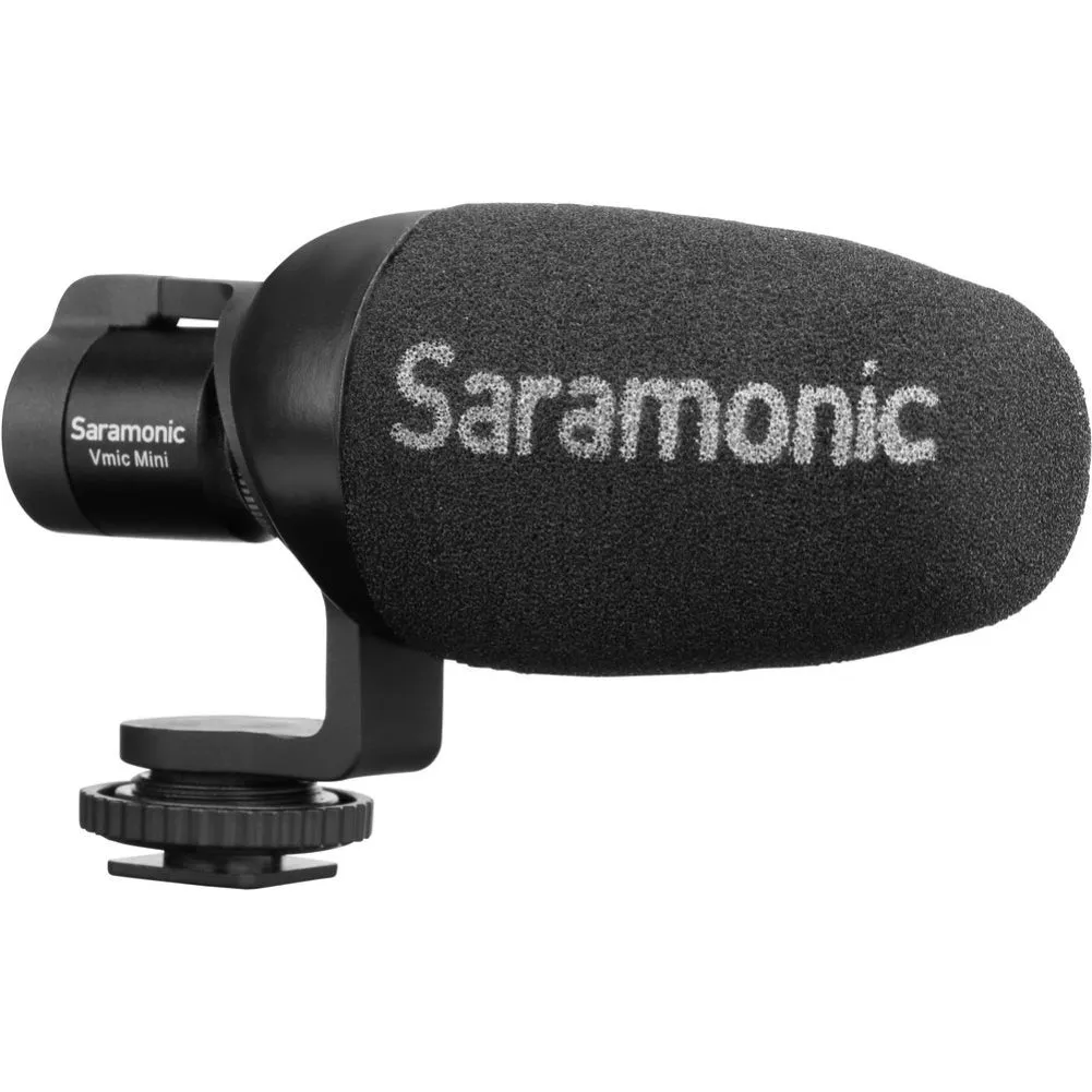 Saramonic Vmic Mini Ultracompact Camera-Mount Shotgun Microphone