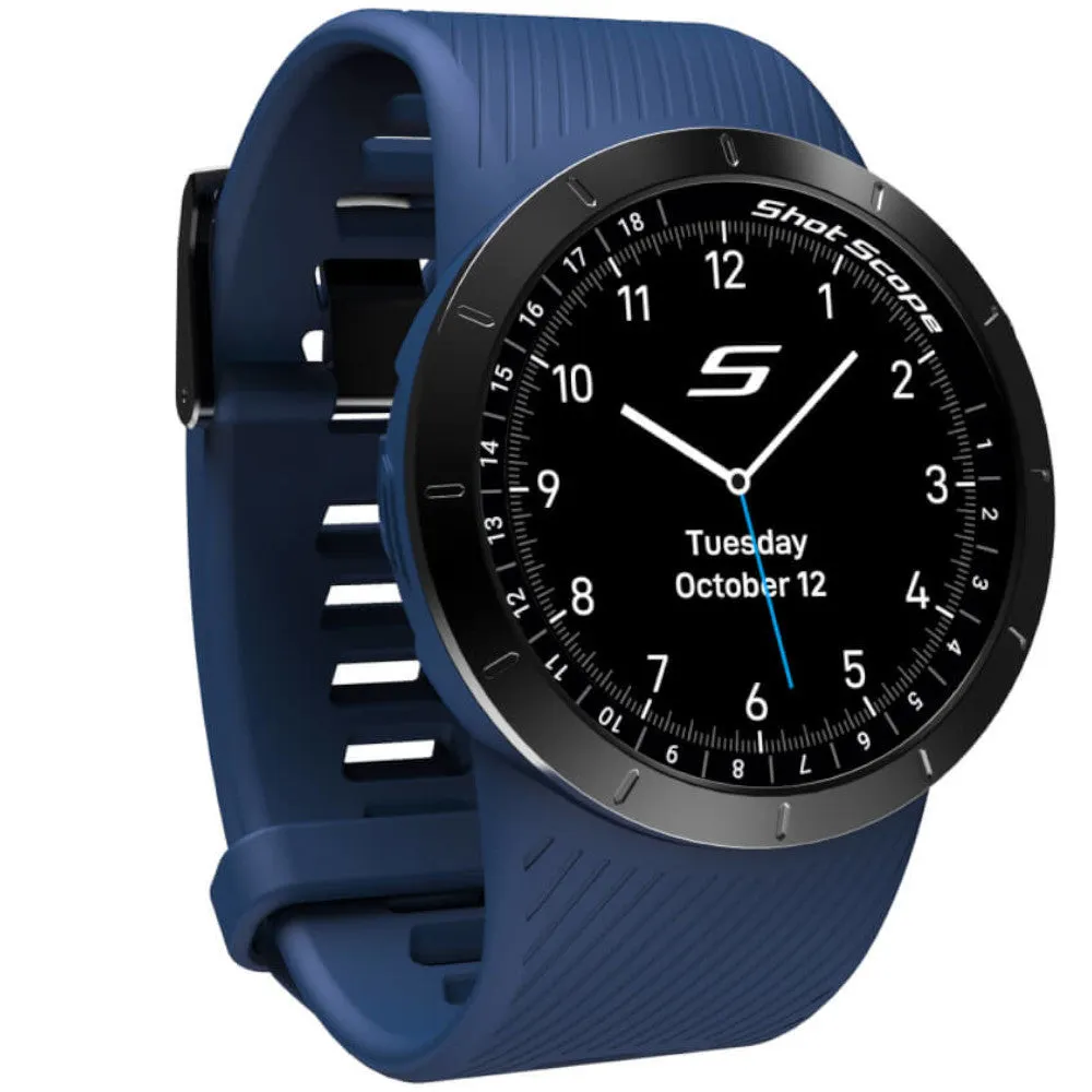 Shot Scope X5 GPS Shot Tracking Watch - Midnight Blue