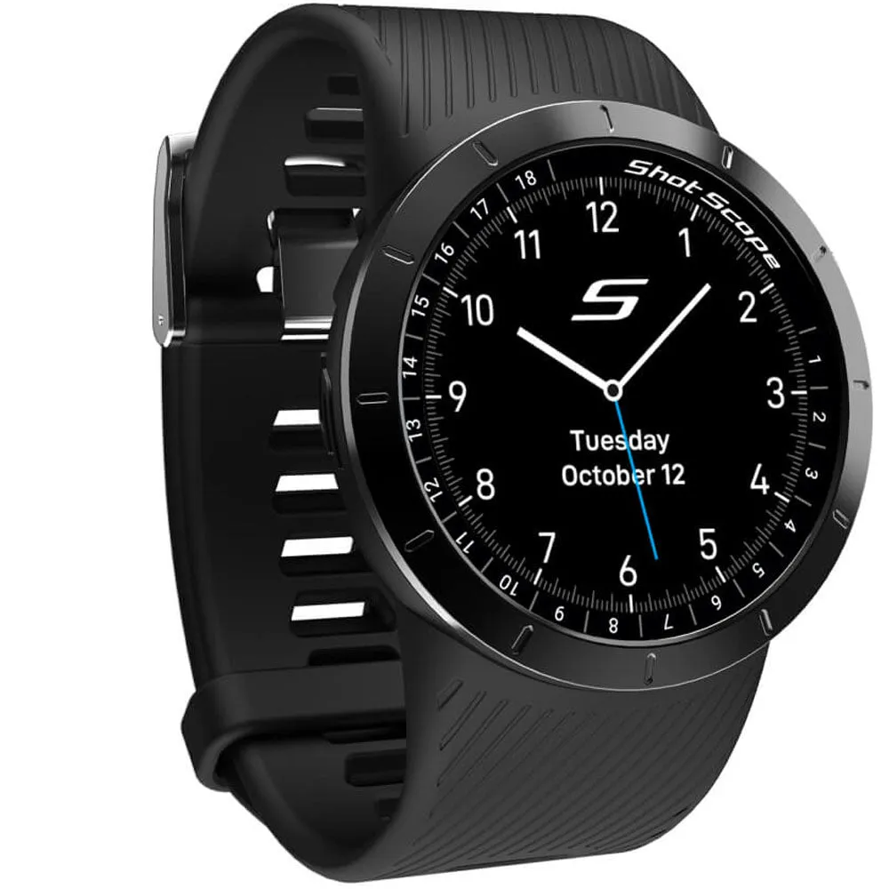 Shot Scope X5 GPS Shot Tracking Watch - Prestige Black