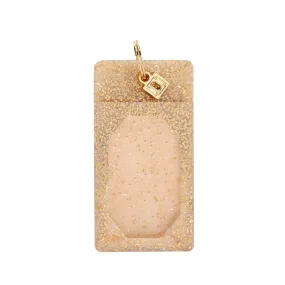 Silicone ID Case - Gold Rush Confetti