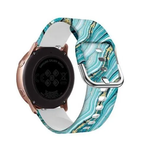 Silicone Pattern Watch Straps compatible with the Xiaomi Band 8 Pro