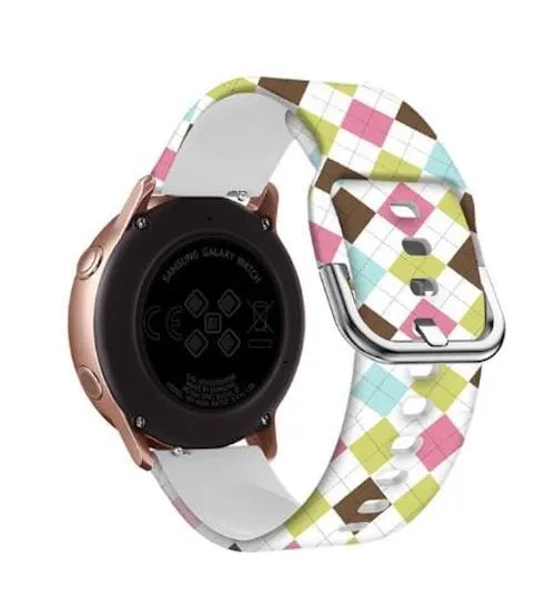 Silicone Pattern Watch Straps compatible with the Xiaomi Band 8 Pro