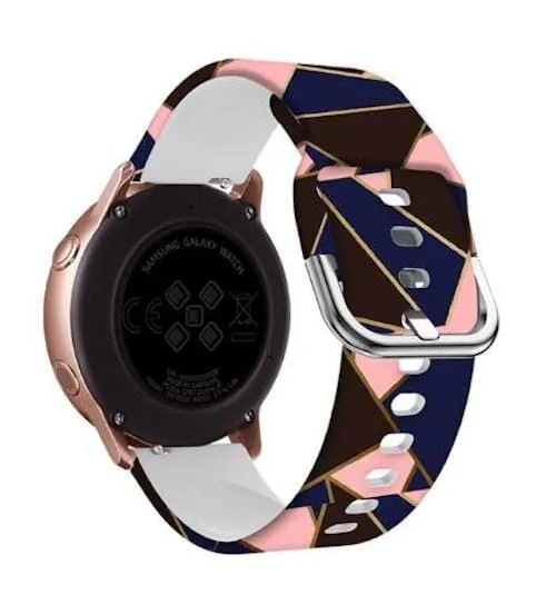 Silicone Pattern Watch Straps compatible with the Xiaomi Band 8 Pro