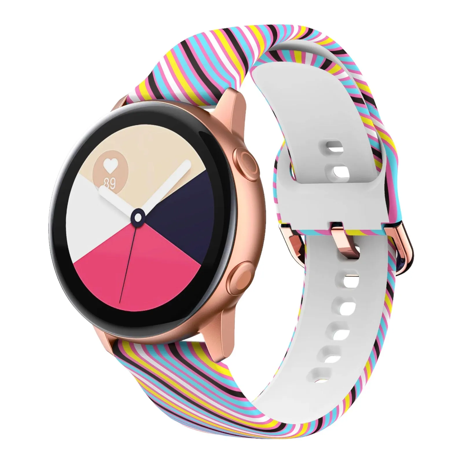 Silicone Pattern Watch Straps compatible with the Xiaomi Band 8 Pro