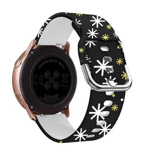 Silicone Pattern Watch Straps compatible with the Xiaomi Band 8 Pro