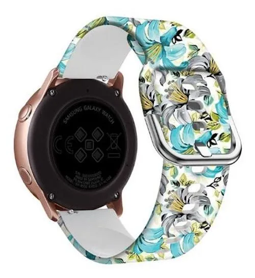 Silicone Pattern Watch Straps compatible with the Xiaomi Band 8 Pro