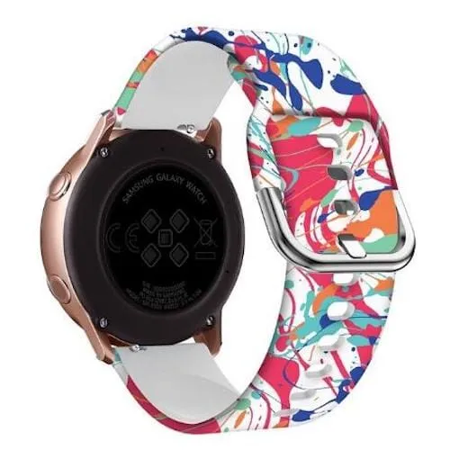 Silicone Pattern Watch Straps compatible with the Xiaomi Band 8 Pro