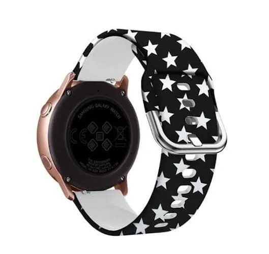 Silicone Pattern Watch Straps compatible with the Xiaomi Band 8 Pro