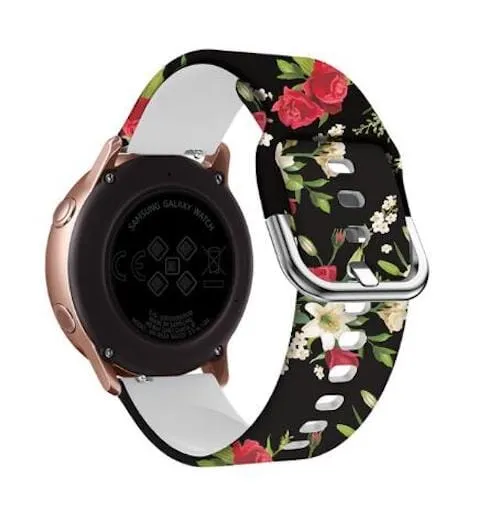 Silicone Pattern Watch Straps compatible with the Xiaomi Band 8 Pro