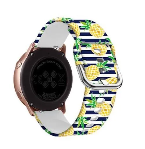 Silicone Pattern Watch Straps compatible with the Xiaomi Band 8 Pro