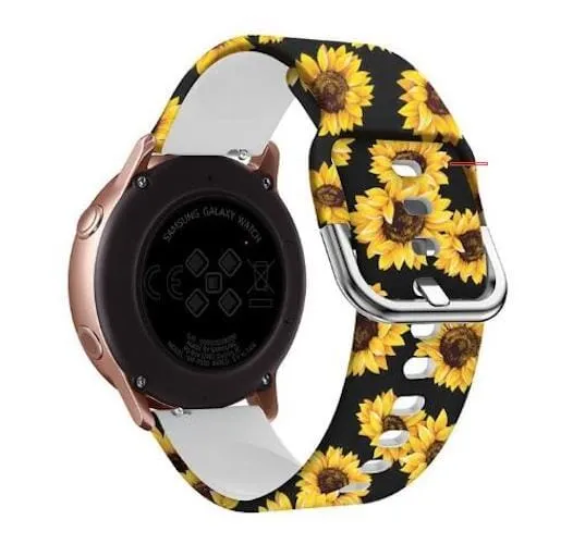 Silicone Pattern Watch Straps compatible with the Xiaomi Band 8 Pro