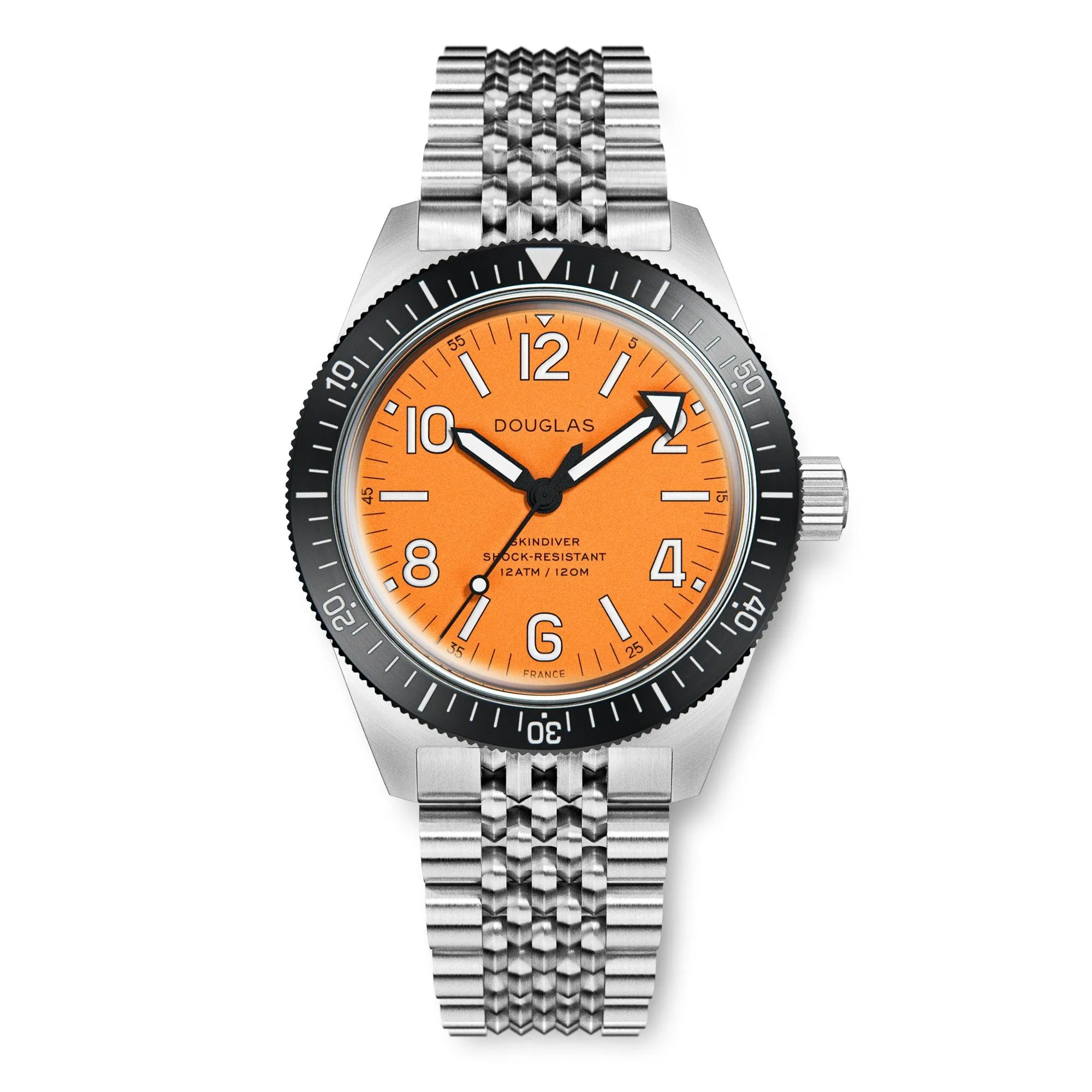 Skindiver Professional Tool-Watch - Orange Dial