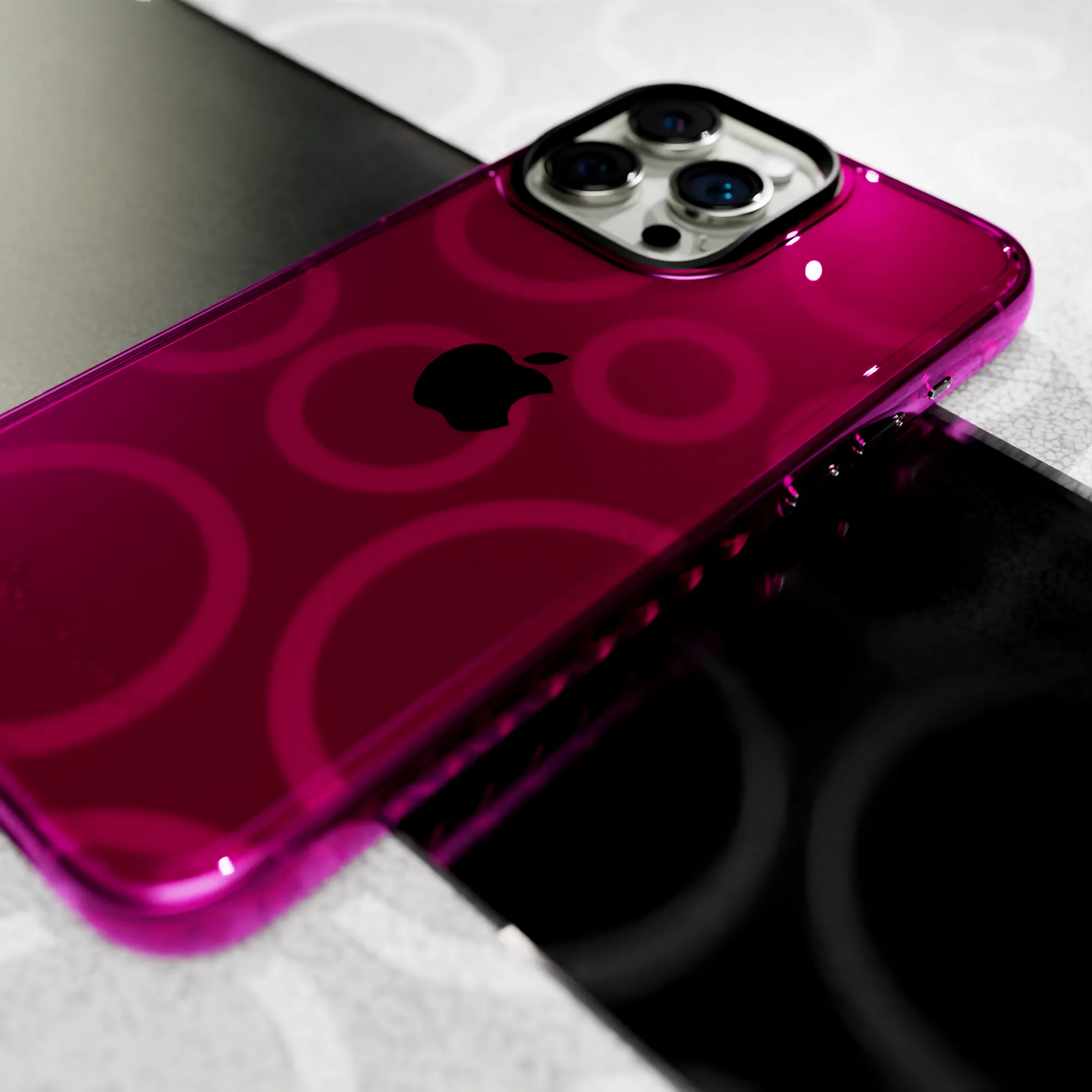 Slim TPU Case for Apple iPhone 15 Plus | Vivid Magenta | Altitude Series