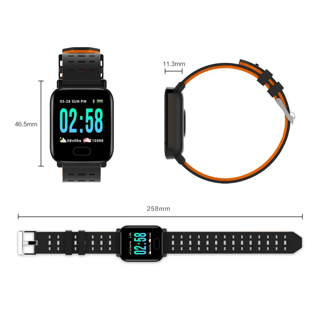 Smart Watch Heart Rate, Sleep Monitor for IOS Android