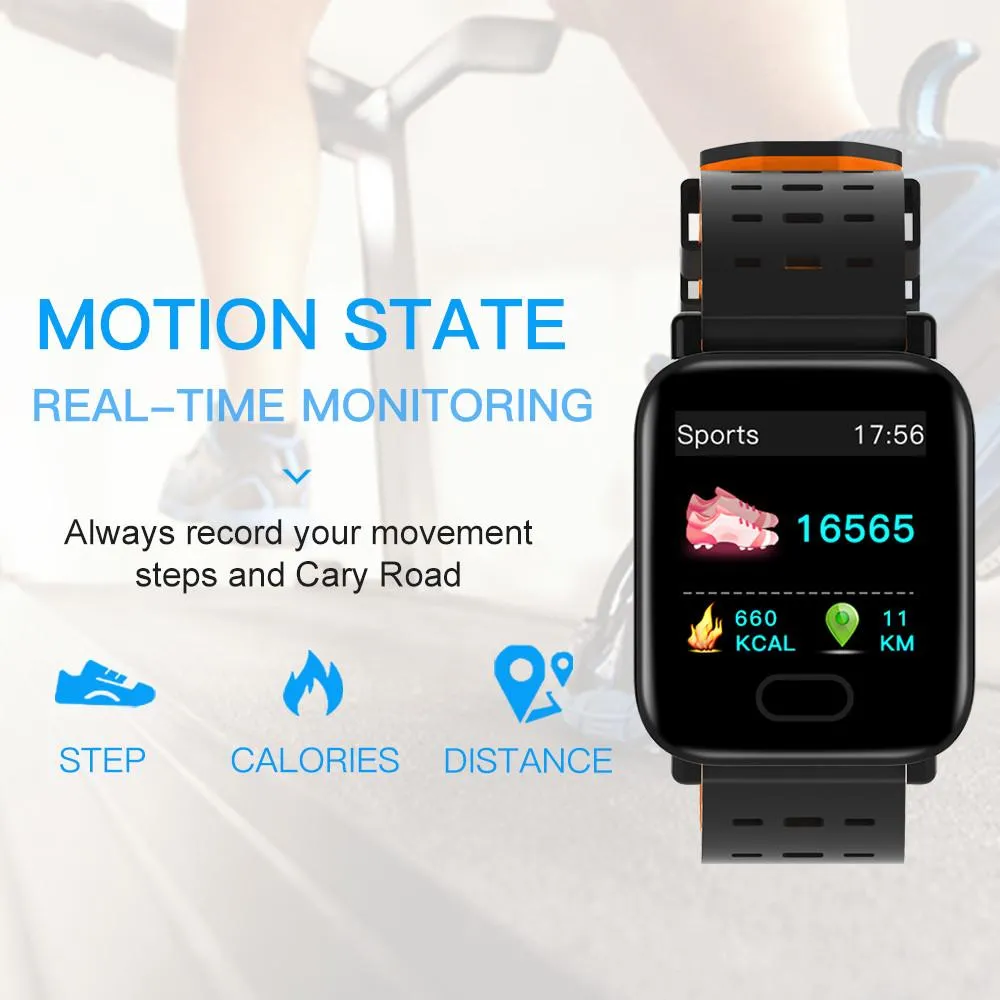 Smart Watch Heart Rate, Sleep Monitor for IOS Android