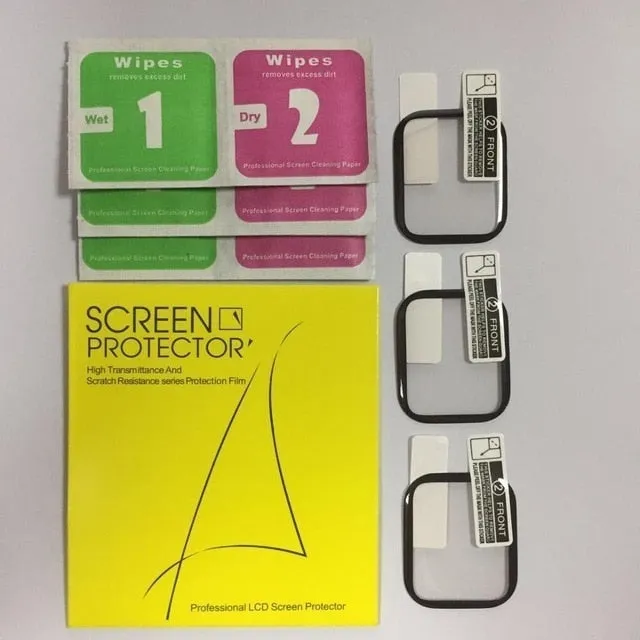 Soft Glass For Apple Watch 8 7 6 SE 5 4 3 Ultra 8 49MM Screen Protector Film for iWatch Series 38mm 42mm 45mm 41mm 40mm 44mm