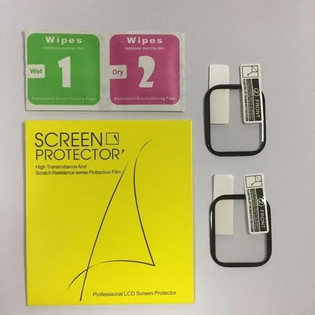 Soft Glass For Apple Watch 8 7 6 SE 5 4 3 Ultra 8 49MM Screen Protector Film for iWatch Series 38mm 42mm 45mm 41mm 40mm 44mm