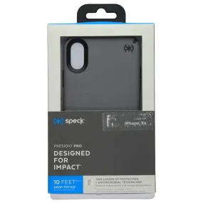 Speck Presidio Pro Series Case for Apple iPhone XR - Grey/Black