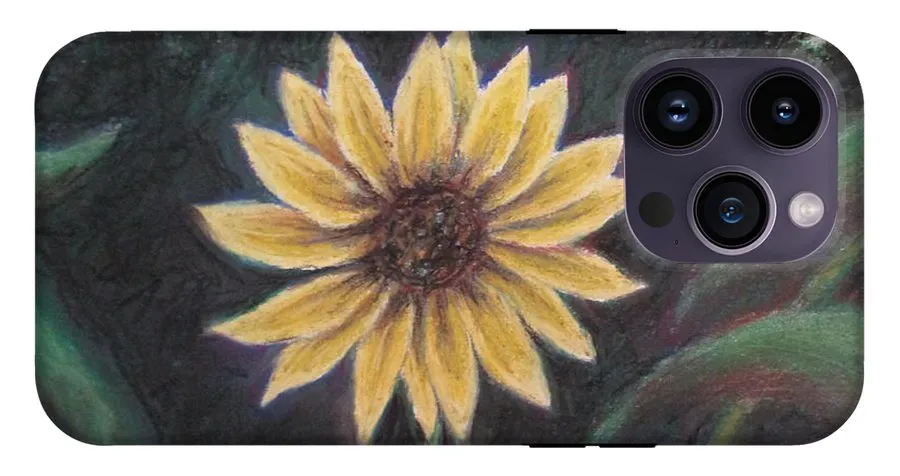 Spinning Flower Sun - Phone Case