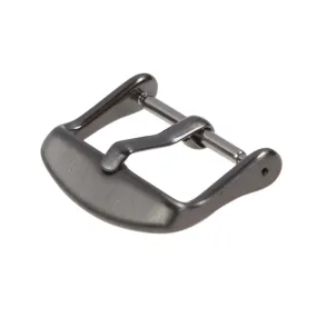 Stainless Steel Buckle - Brushed Gunmetal PVD