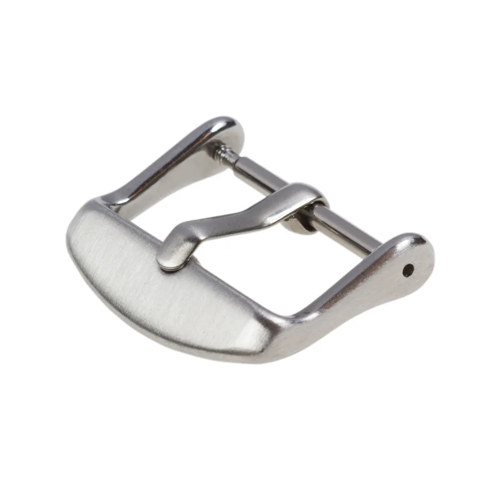 Stainless Steel Buckle - Brushed Stainless