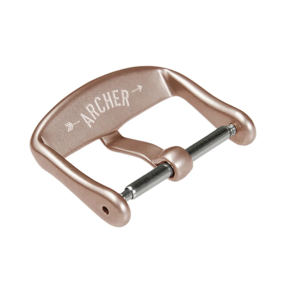 Stainless Steel Buckle - Matte Rose Gold PVD Add-On