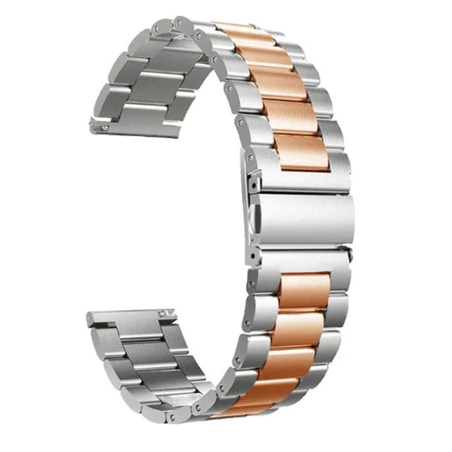 Stainless Steel Link Watch Strap Compatible with the Coros Apex 2