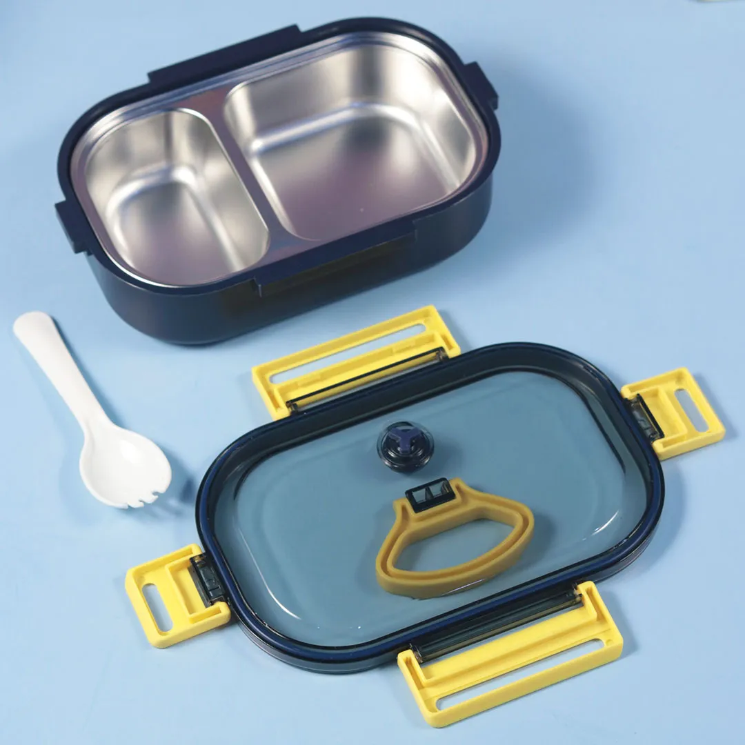 Stainless Steel Lunch Box -Blue(LB-8871)