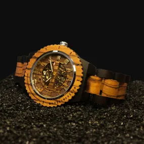 Stockholm-Wood Watch Men Automatic Mechanical Watch