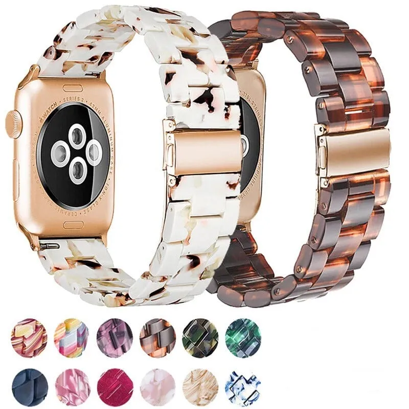 Stylish Resin Watch Straps compatible with the Samsung Galaxy Watch 7 (44mm)