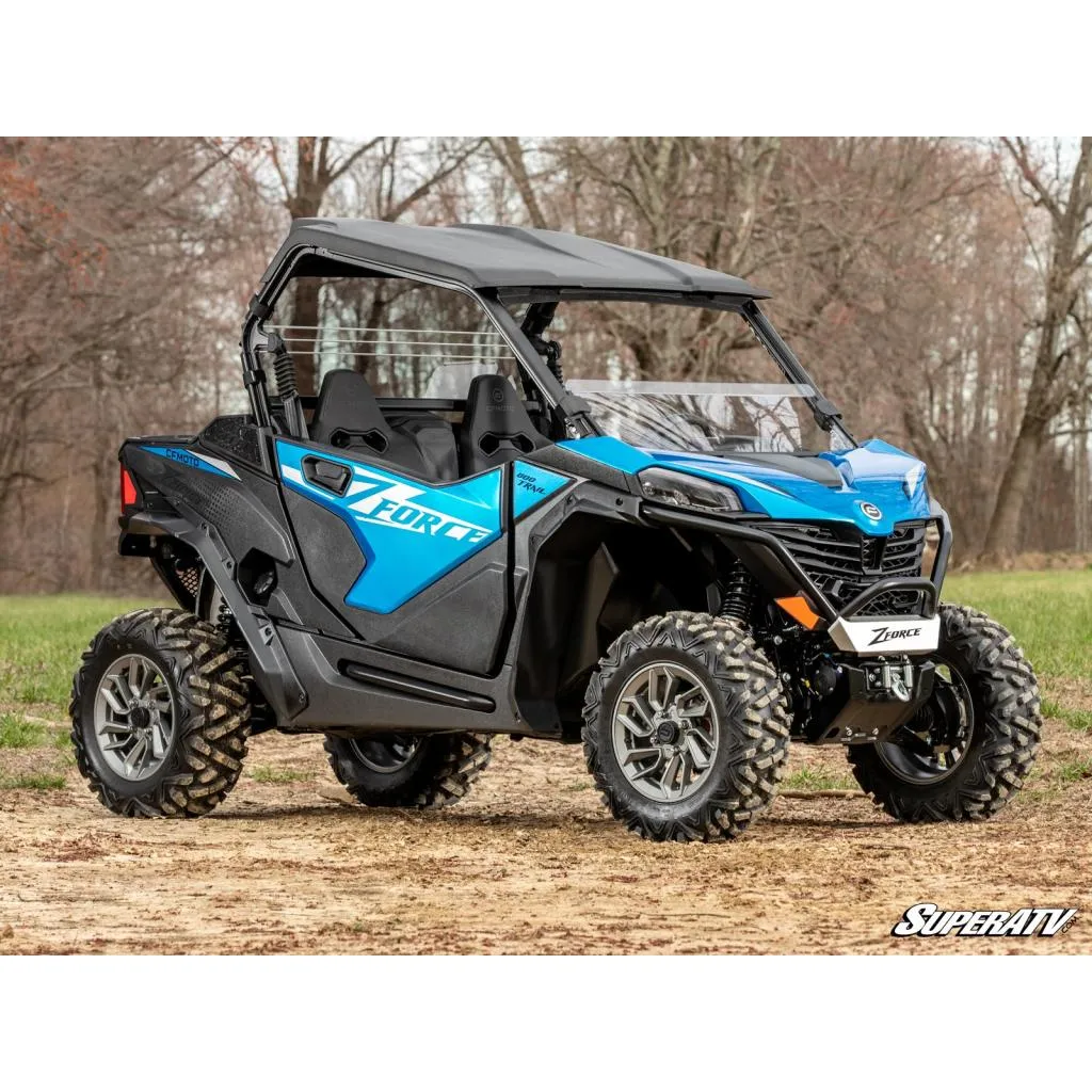 SuperATV CFMOTO ZForce 800 Trail Scratch-Resistant Half Windshield