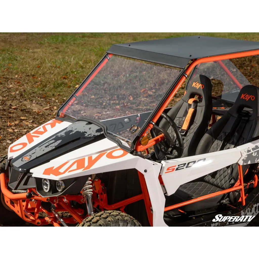 SuperATV Kayo S200 Scratch-Resistant Full Windshield