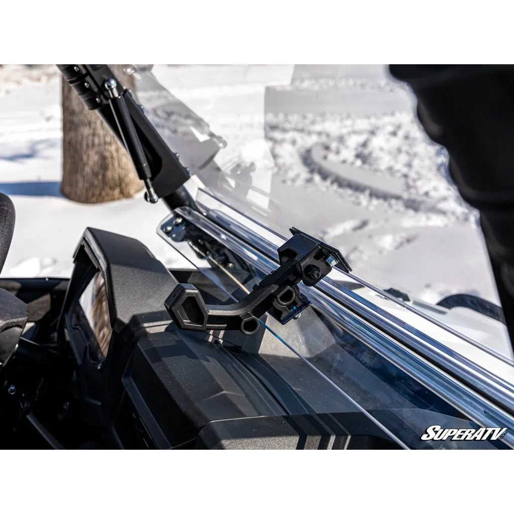 SuperATV Polaris RZR Trail 900 Scratch-Resistant Flip Windshield