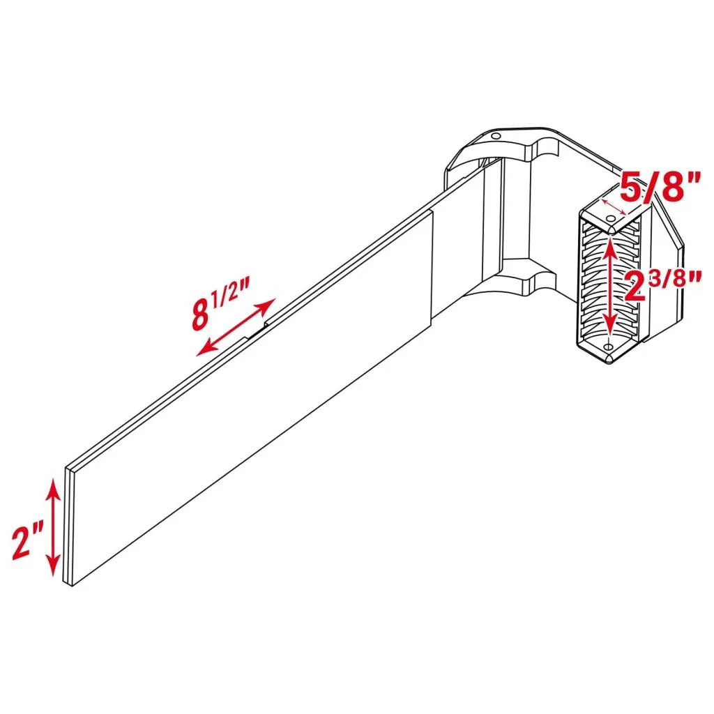 SuperATV Windshield Clamp Kit - Set of 4 Clamps