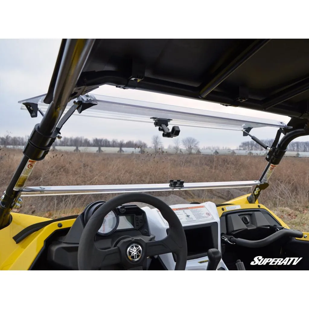 SuperATV Yamaha YXZ Scratch Resistant Flip Windshield