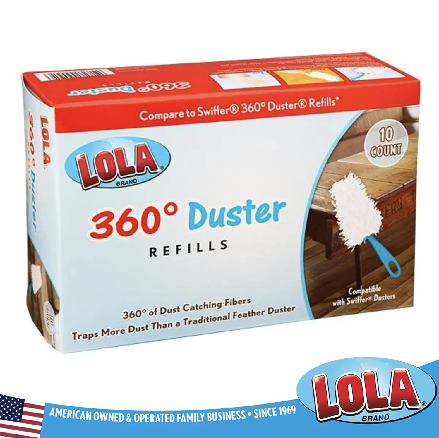 Swiffer 360 Duster Compatible Refills - 10 count